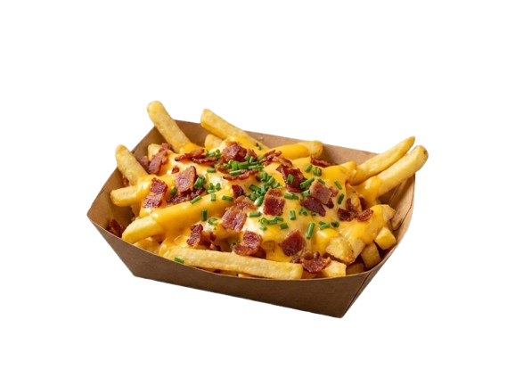 Barquete frite gratiné